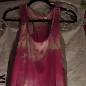 Nwt pink silky tank top